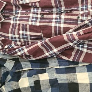 Quicksilver Flannel shirts